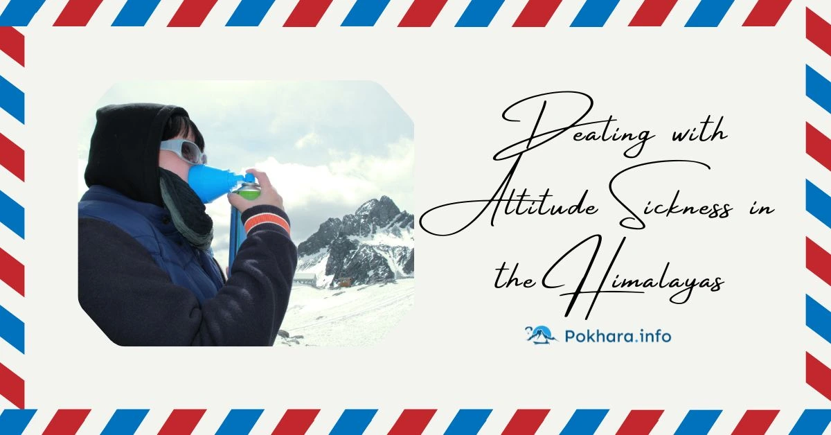 feature image of dealing with altitude sickness in the himalayas